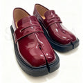 Chunky Heels Split Toe Tabi Loafers