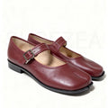 Split-toe Mary Jane shoes for women