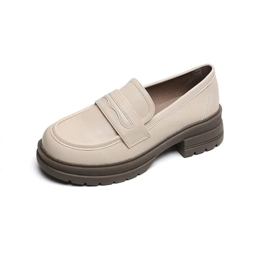 Women's chunky heels with soft soles